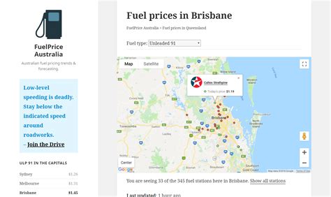 Cheap Fuel Prices & Fuel Watch Map .